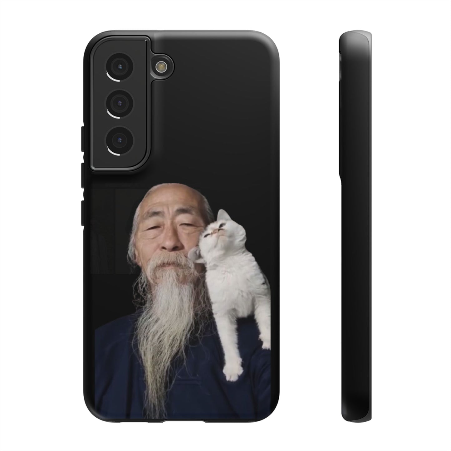Cat Lover's Phone Case, Tough Cases for Pet Owners, Gift for Cat Lovers, Feline Humor, Unique Phone Accessory, Birthday Gift