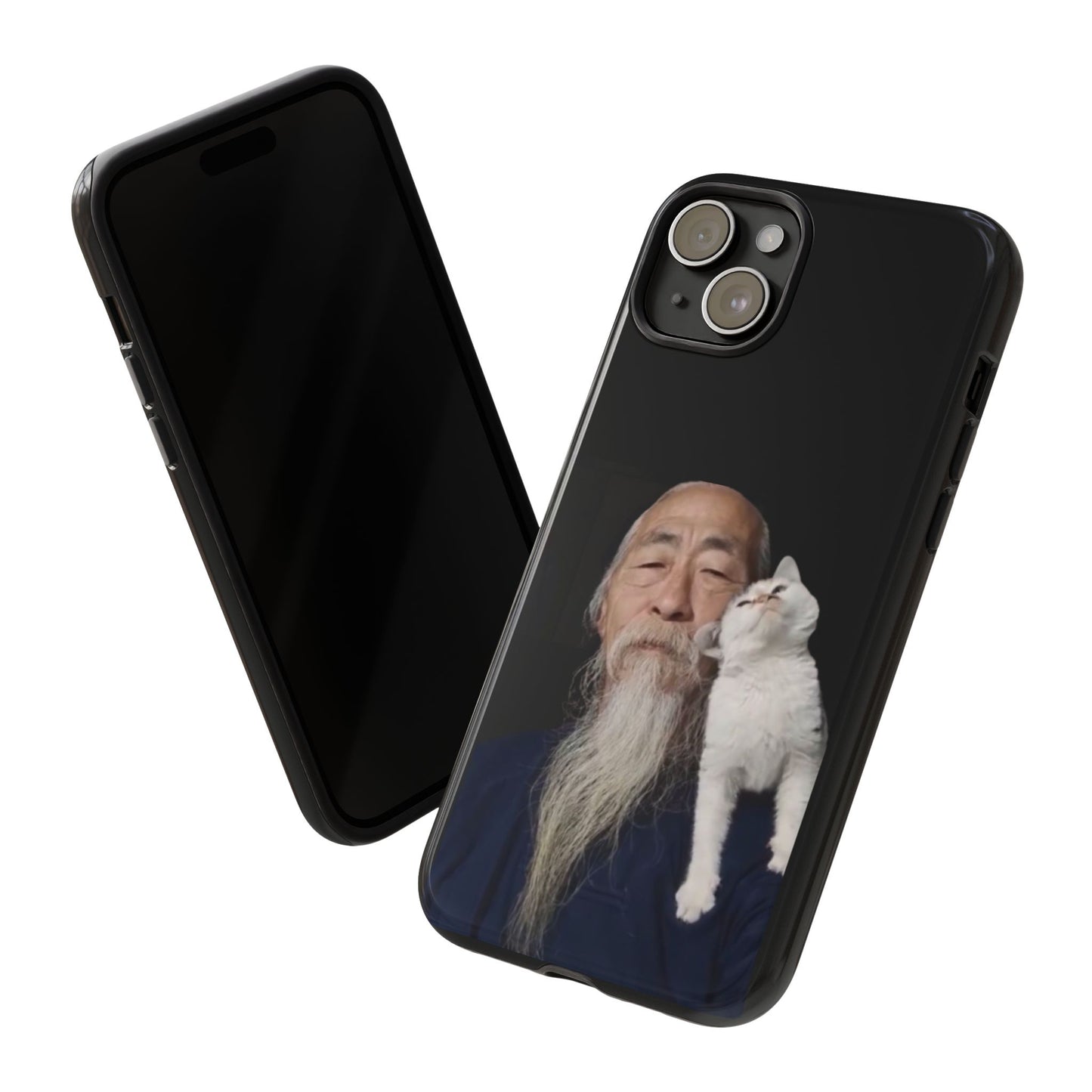 Cat Lover's Phone Case, Tough Cases for Pet Owners, Gift for Cat Lovers, Feline Humor, Unique Phone Accessory, Birthday Gift