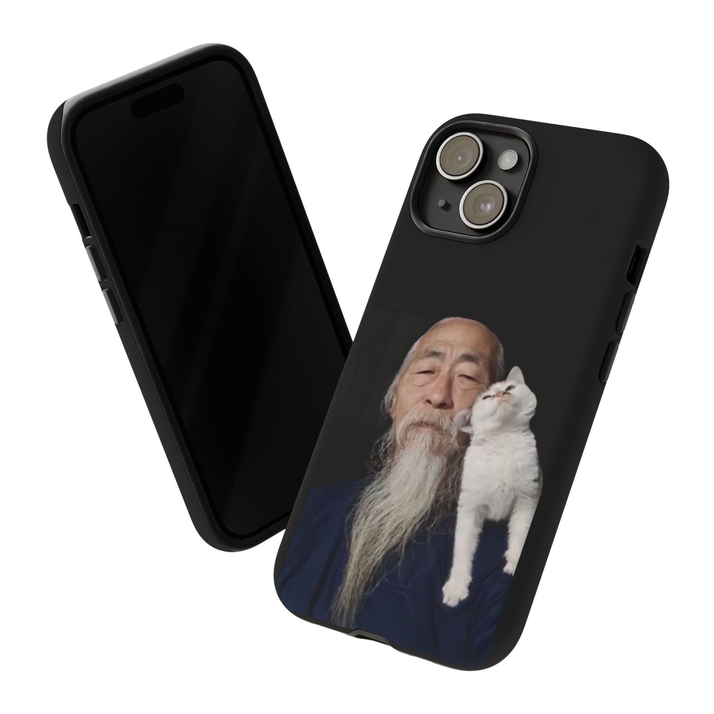 Cat Lover's Phone Case, Tough Cases for Pet Owners, Gift for Cat Lovers, Feline Humor, Unique Phone Accessory, Birthday Gift