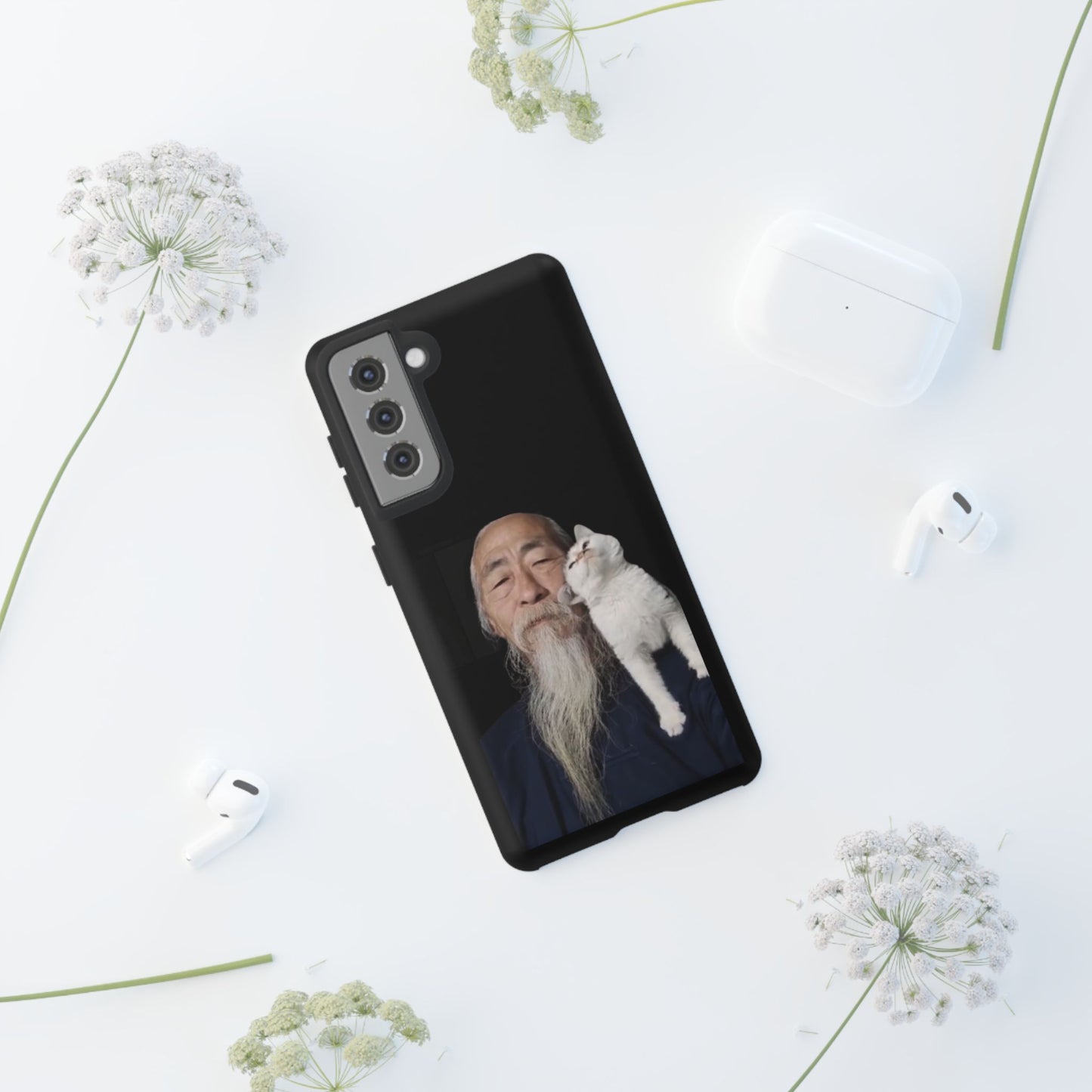 Cat Lover's Phone Case, Tough Cases for Pet Owners, Gift for Cat Lovers, Feline Humor, Unique Phone Accessory, Birthday Gift