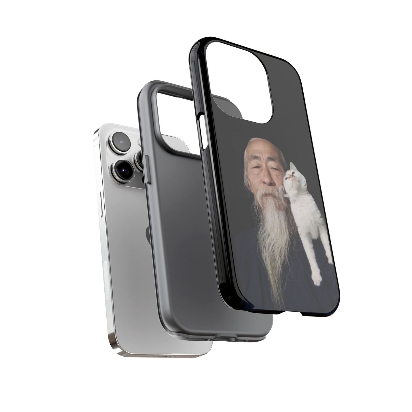 Cat Lover's Phone Case, Tough Cases for Pet Owners, Gift for Cat Lovers, Feline Humor, Unique Phone Accessory, Birthday Gift