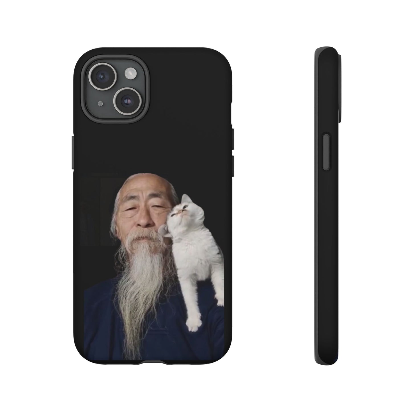 Cat Lover's Phone Case, Tough Cases for Pet Owners, Gift for Cat Lovers, Feline Humor, Unique Phone Accessory, Birthday Gift