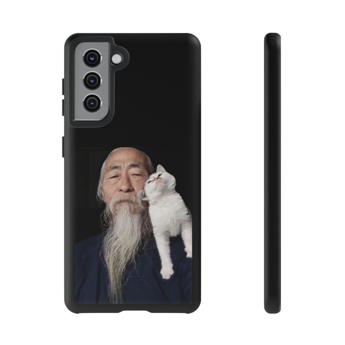 Cat Lover's Phone Case, Tough Cases for Pet Owners, Gift for Cat Lovers, Feline Humor, Unique Phone Accessory, Birthday Gift