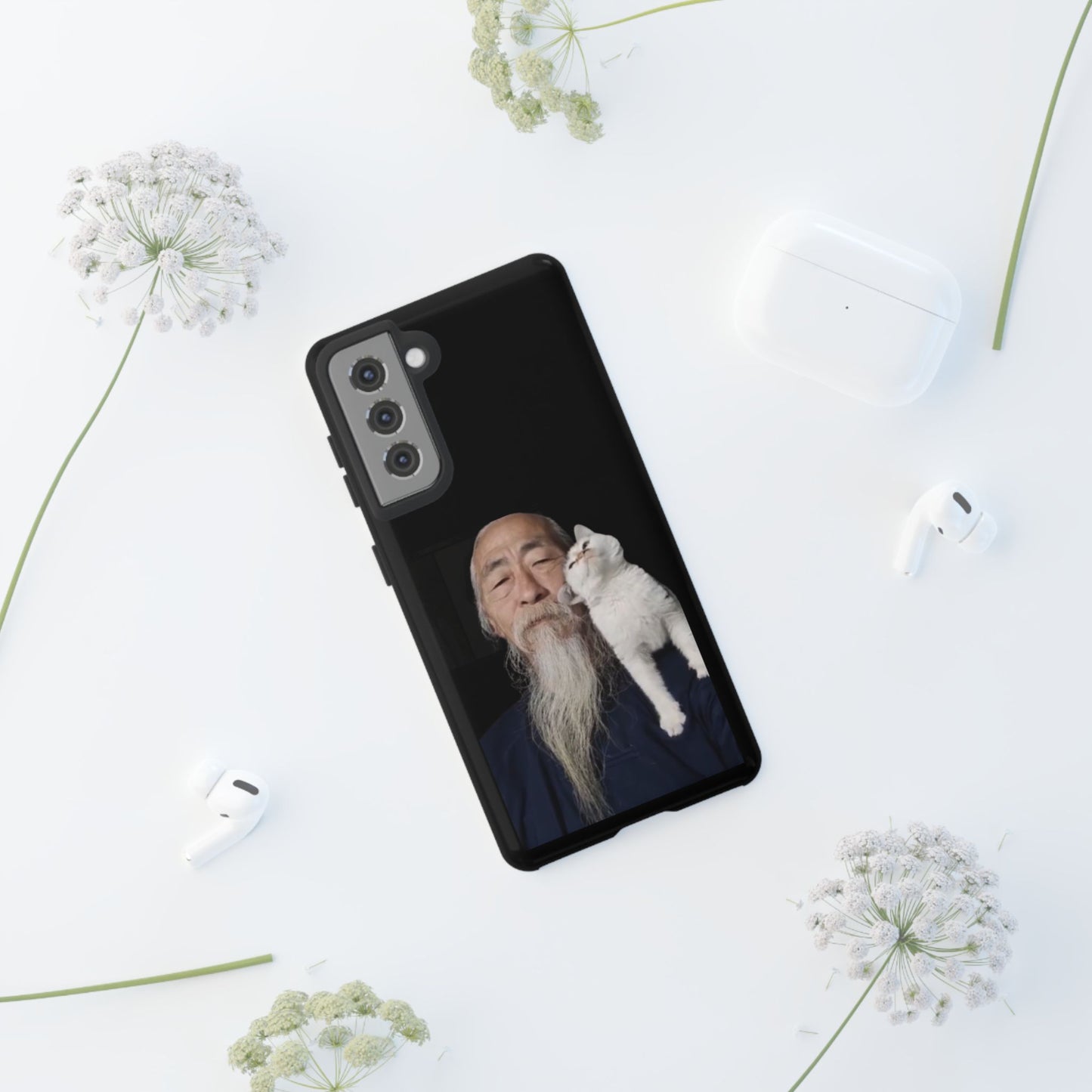 Cat Lover's Phone Case, Tough Cases for Pet Owners, Gift for Cat Lovers, Feline Humor, Unique Phone Accessory, Birthday Gift