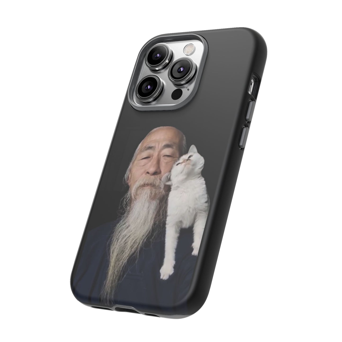 Cat Lover's Phone Case, Tough Cases for Pet Owners, Gift for Cat Lovers, Feline Humor, Unique Phone Accessory, Birthday Gift
