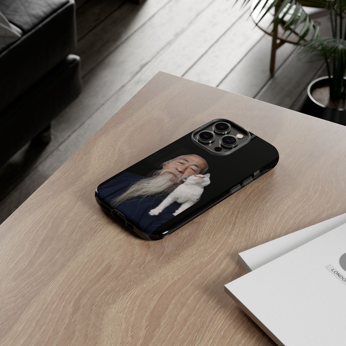 Cat Lover's Phone Case, Tough Cases for Pet Owners, Gift for Cat Lovers, Feline Humor, Unique Phone Accessory, Birthday Gift