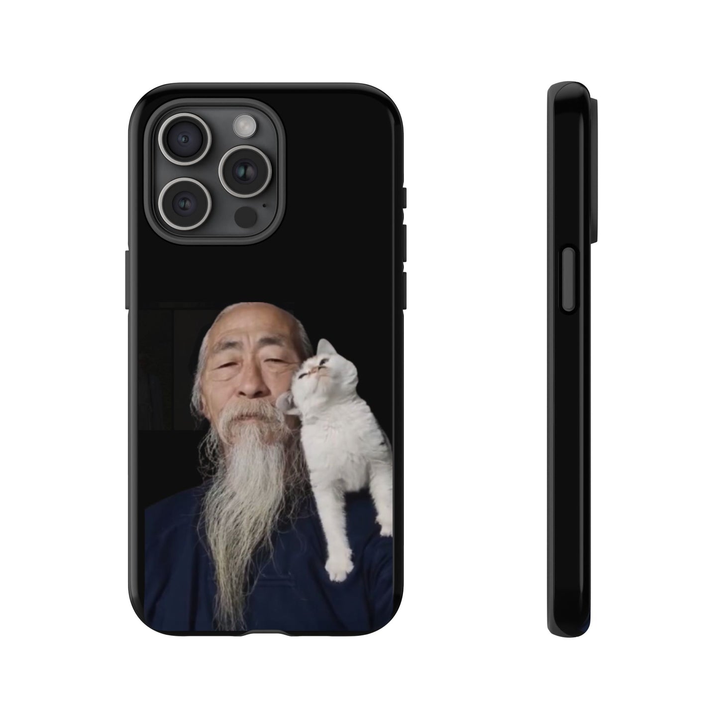 Cat Lover's Phone Case, Tough Cases for Pet Owners, Gift for Cat Lovers, Feline Humor, Unique Phone Accessory, Birthday Gift