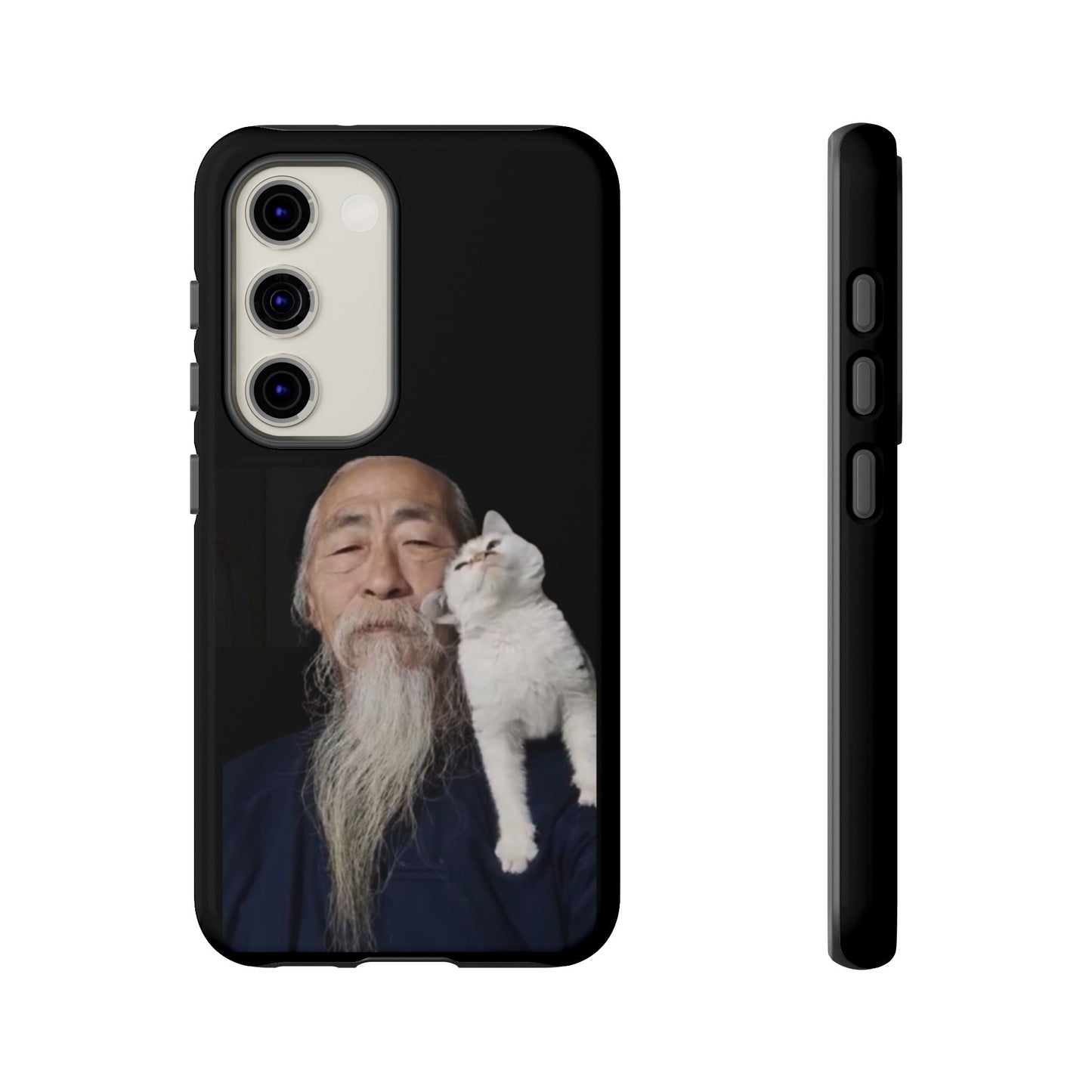Cat Lover's Phone Case, Tough Cases for Pet Owners, Gift for Cat Lovers, Feline Humor, Unique Phone Accessory, Birthday Gift
