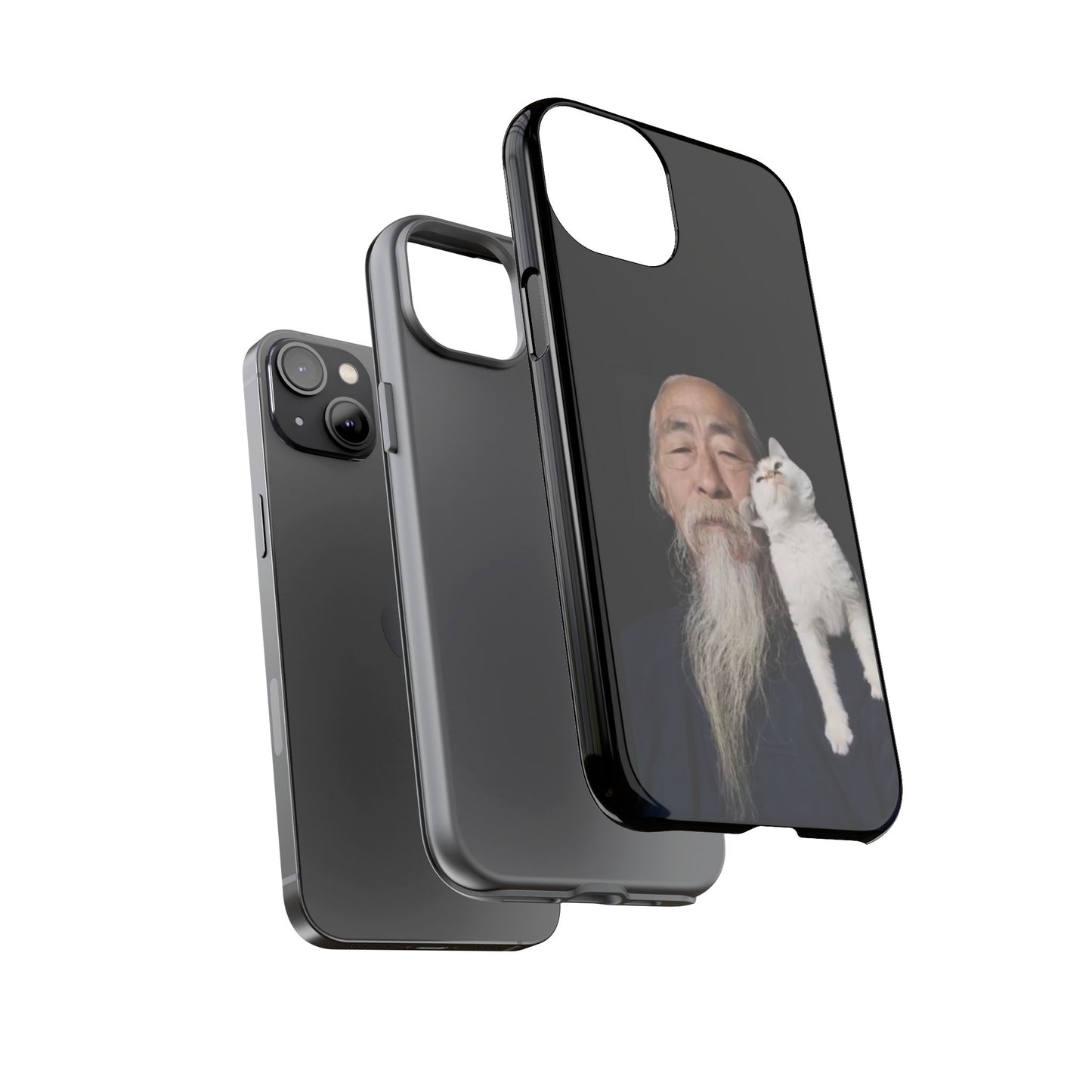 Cat Lover's Phone Case, Tough Cases for Pet Owners, Gift for Cat Lovers, Feline Humor, Unique Phone Accessory, Birthday Gift