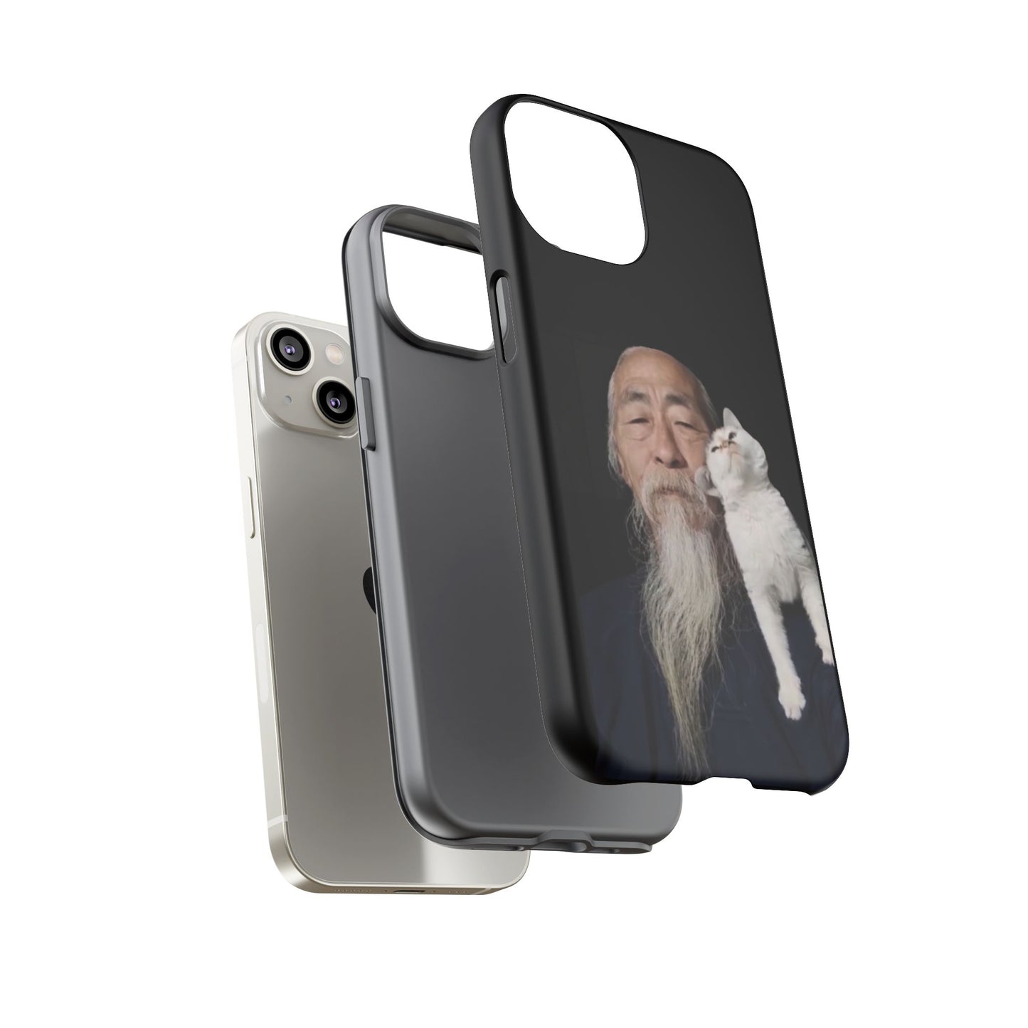 Cat Lover's Phone Case, Tough Cases for Pet Owners, Gift for Cat Lovers, Feline Humor, Unique Phone Accessory, Birthday Gift