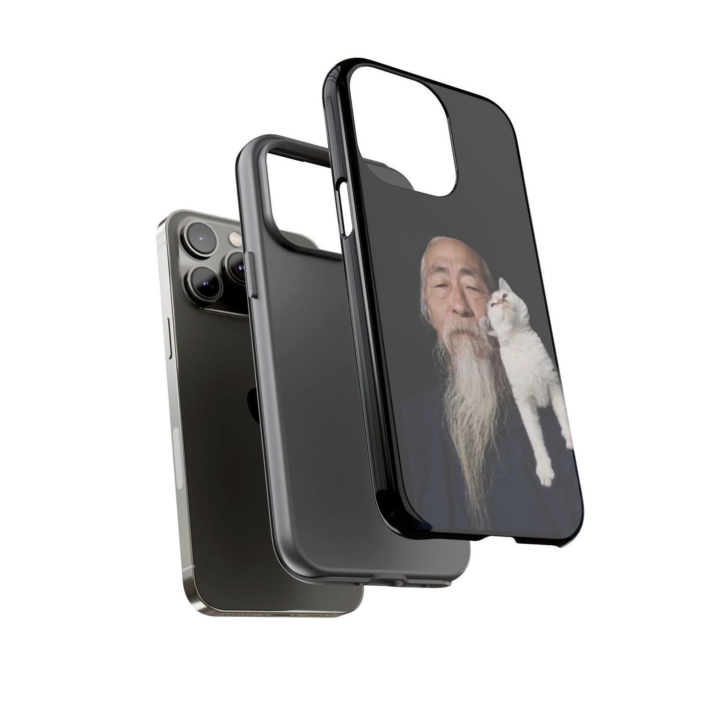 Cat Lover's Phone Case, Tough Cases for Pet Owners, Gift for Cat Lovers, Feline Humor, Unique Phone Accessory, Birthday Gift