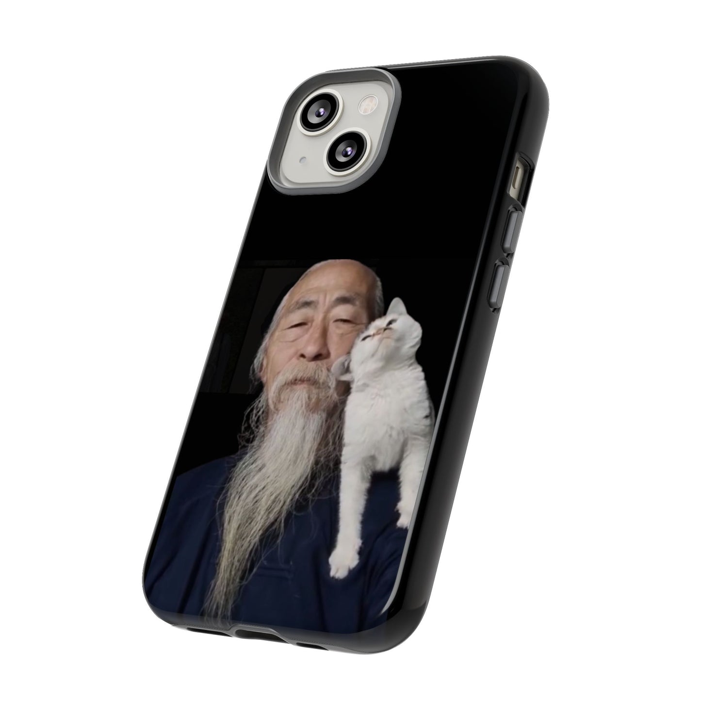 Cat Lover's Phone Case, Tough Cases for Pet Owners, Gift for Cat Lovers, Feline Humor, Unique Phone Accessory, Birthday Gift