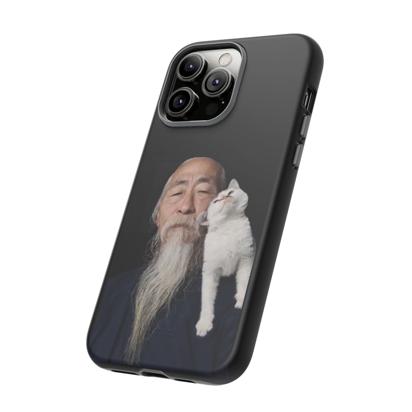 Cat Lover's Phone Case, Tough Cases for Pet Owners, Gift for Cat Lovers, Feline Humor, Unique Phone Accessory, Birthday Gift