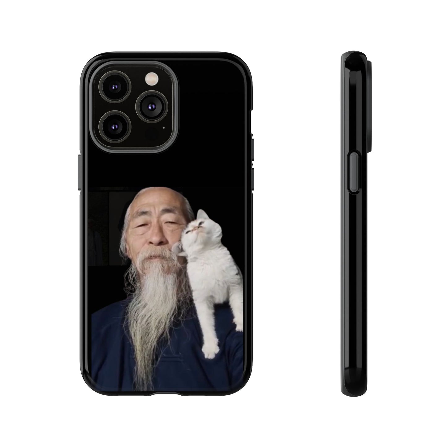 Cat Lover's Phone Case, Tough Cases for Pet Owners, Gift for Cat Lovers, Feline Humor, Unique Phone Accessory, Birthday Gift