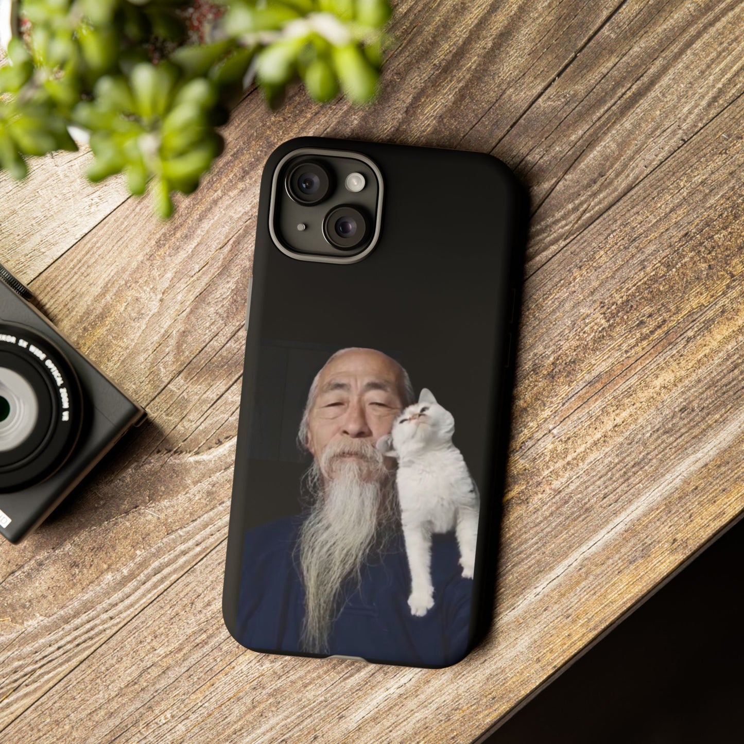 Cat Lover's Phone Case, Tough Cases for Pet Owners, Gift for Cat Lovers, Feline Humor, Unique Phone Accessory, Birthday Gift