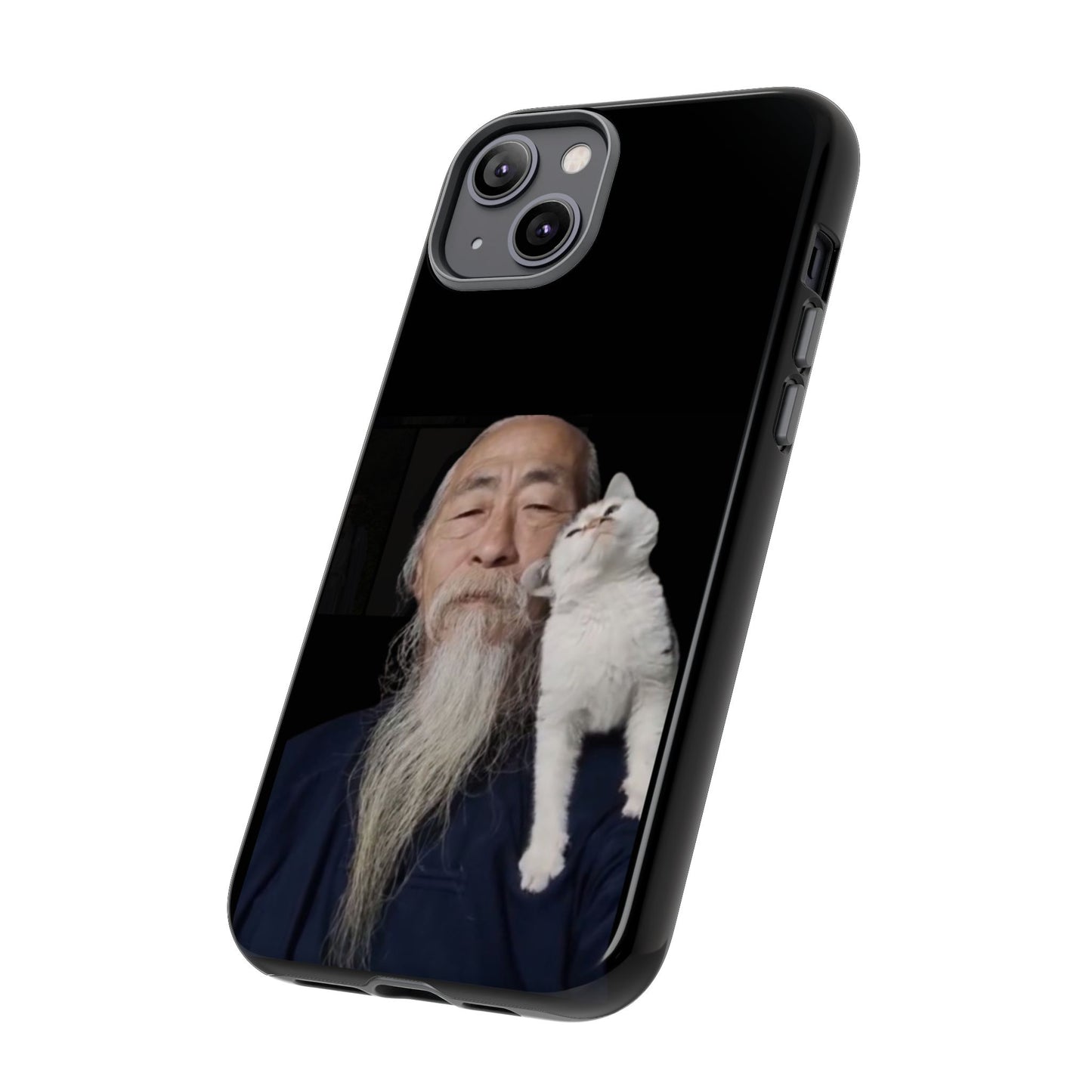 Cat Lover's Phone Case, Tough Cases for Pet Owners, Gift for Cat Lovers, Feline Humor, Unique Phone Accessory, Birthday Gift