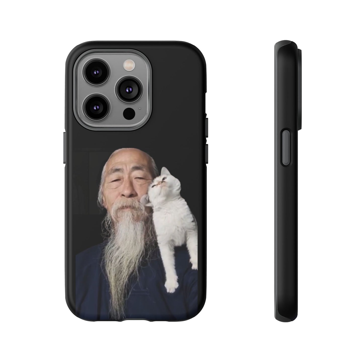 Cat Lover's Phone Case, Tough Cases for Pet Owners, Gift for Cat Lovers, Feline Humor, Unique Phone Accessory, Birthday Gift