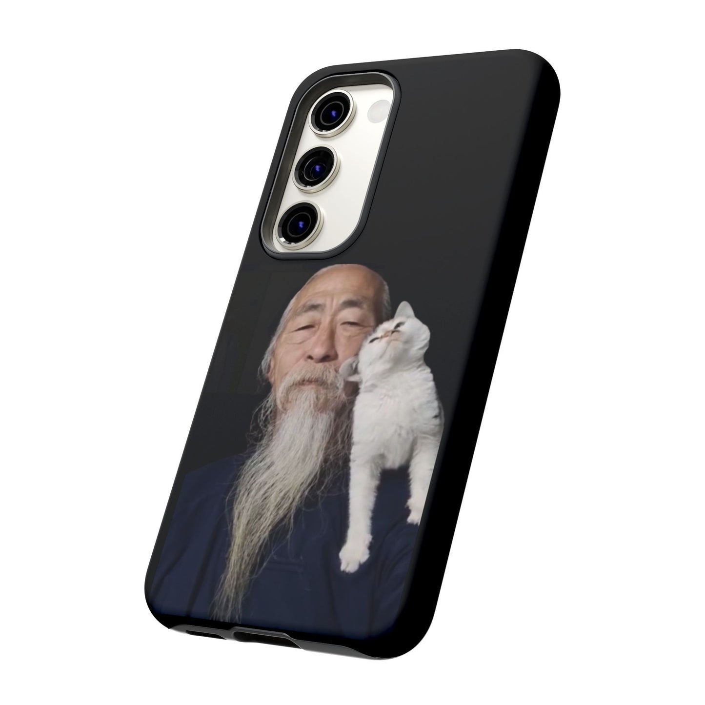 Cat Lover's Phone Case, Tough Cases for Pet Owners, Gift for Cat Lovers, Feline Humor, Unique Phone Accessory, Birthday Gift