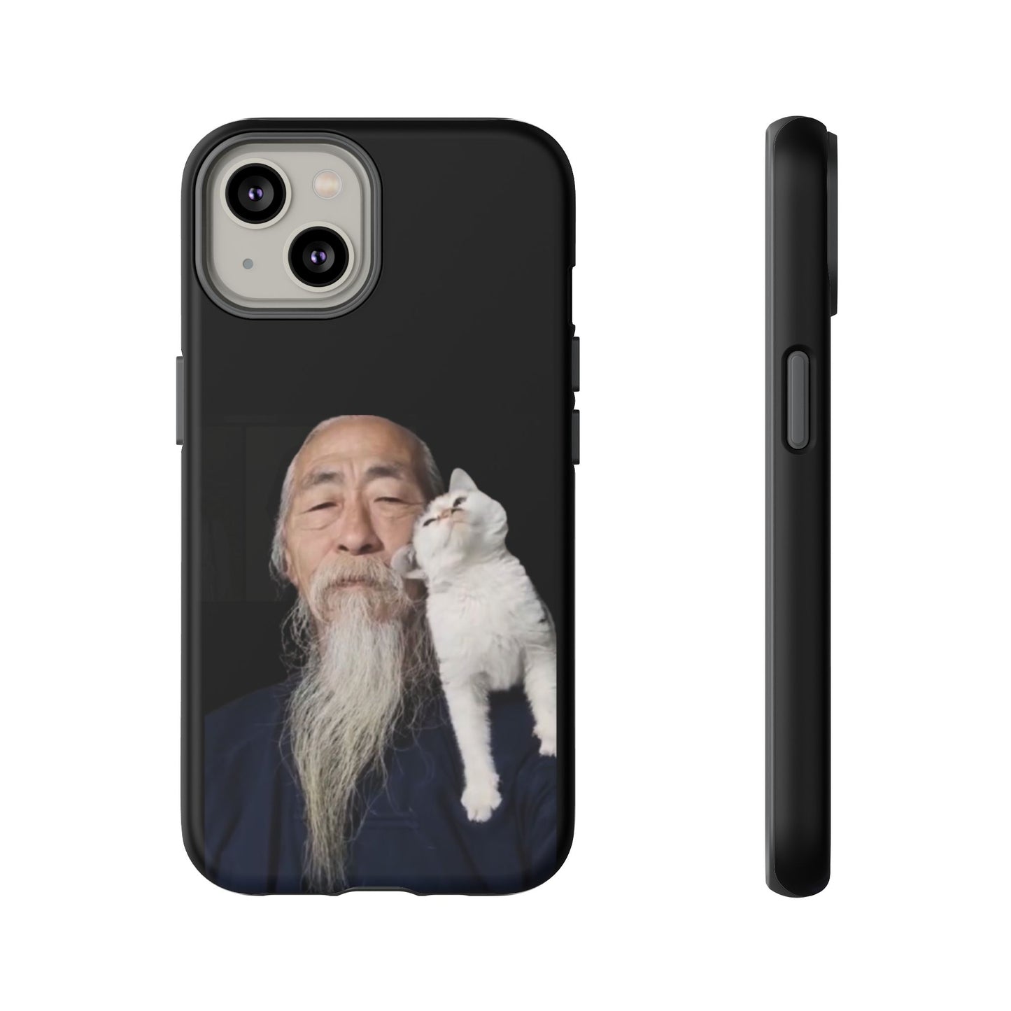 Cat Lover's Phone Case, Tough Cases for Pet Owners, Gift for Cat Lovers, Feline Humor, Unique Phone Accessory, Birthday Gift