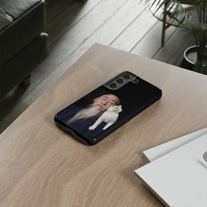 Cat Lover's Phone Case, Tough Cases for Pet Owners, Gift for Cat Lovers, Feline Humor, Unique Phone Accessory, Birthday Gift