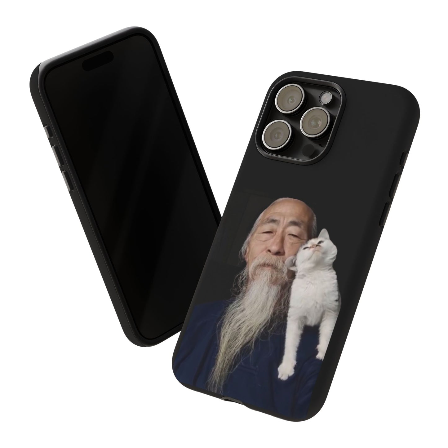 Cat Lover's Phone Case, Tough Cases for Pet Owners, Gift for Cat Lovers, Feline Humor, Unique Phone Accessory, Birthday Gift
