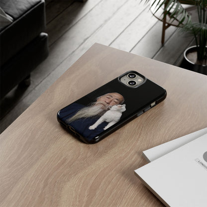 Cat Lover's Phone Case, Tough Cases for Pet Owners, Gift for Cat Lovers, Feline Humor, Unique Phone Accessory, Birthday Gift