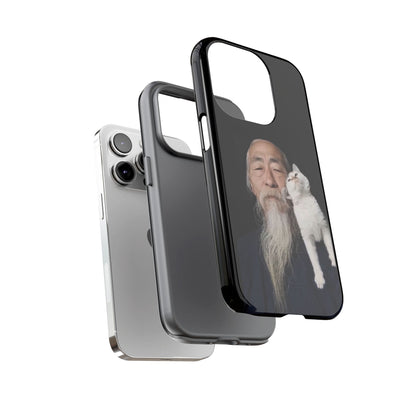 Cat Lover's Phone Case, Tough Cases for Pet Owners, Gift for Cat Lovers, Feline Humor, Unique Phone Accessory, Birthday Gift