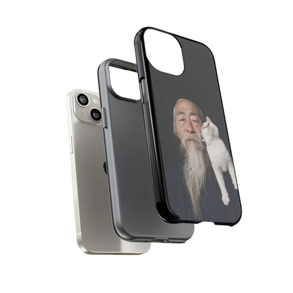Cat Lover's Phone Case, Tough Cases for Pet Owners, Gift for Cat Lovers, Feline Humor, Unique Phone Accessory, Birthday Gift