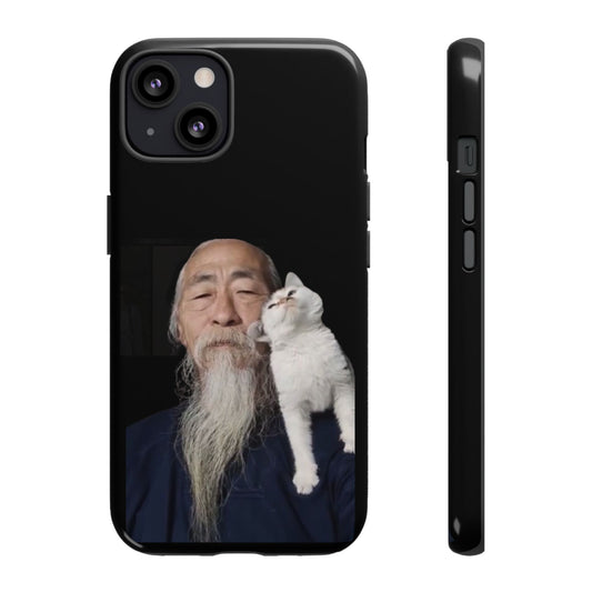 Cat Lover's Phone Case, Tough Cases for Pet Owners, Gift for Cat Lovers, Feline Humor, Unique Phone Accessory, Birthday Gift