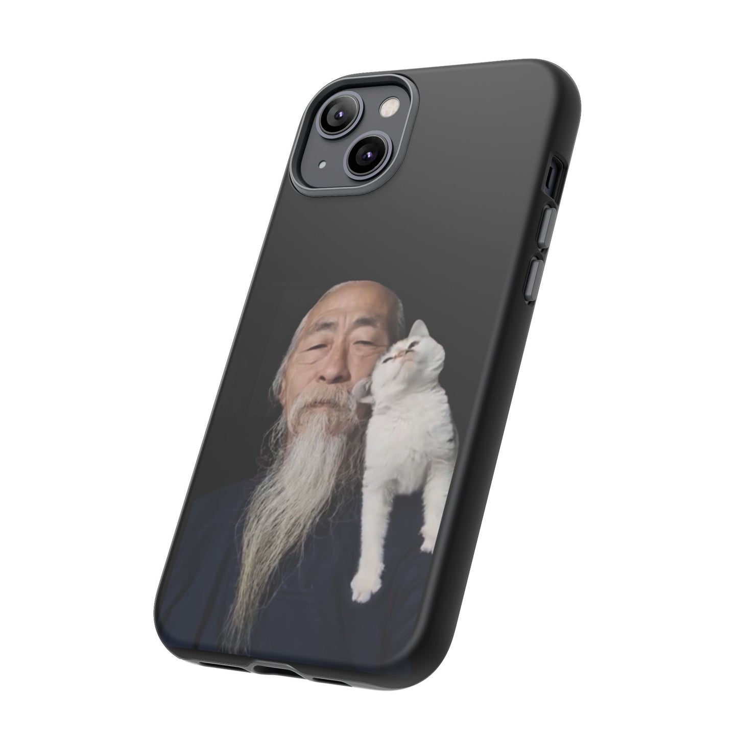Cat Lover's Phone Case, Tough Cases for Pet Owners, Gift for Cat Lovers, Feline Humor, Unique Phone Accessory, Birthday Gift