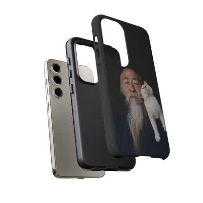 Cat Lover's Phone Case, Tough Cases for Pet Owners, Gift for Cat Lovers, Feline Humor, Unique Phone Accessory, Birthday Gift