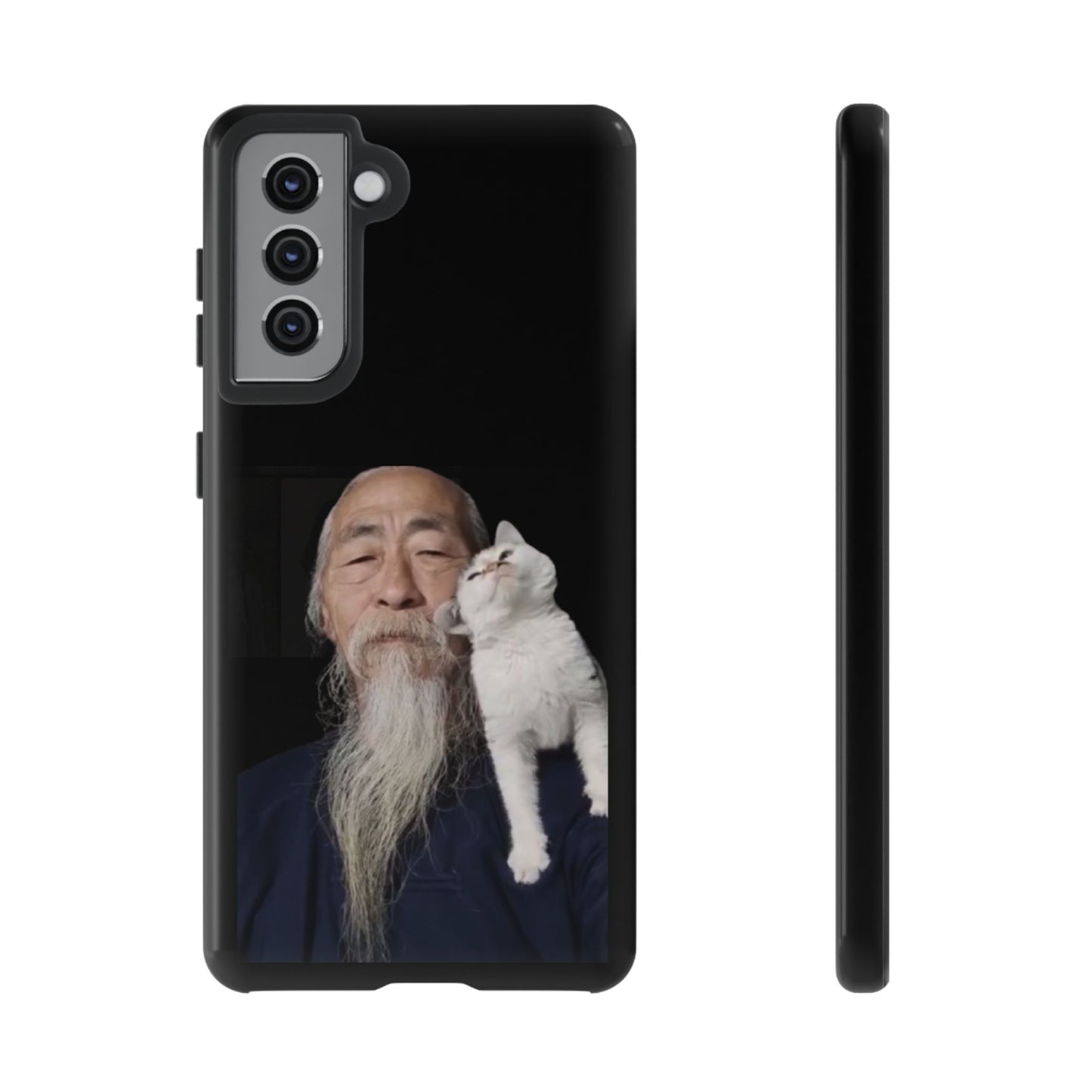 Cat Lover's Phone Case, Tough Cases for Pet Owners, Gift for Cat Lovers, Feline Humor, Unique Phone Accessory, Birthday Gift
