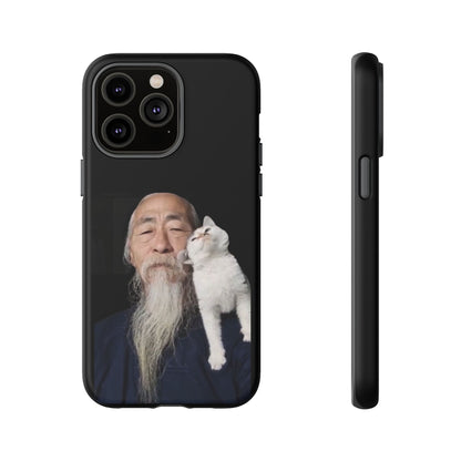 Cat Lover's Phone Case, Tough Cases for Pet Owners, Gift for Cat Lovers, Feline Humor, Unique Phone Accessory, Birthday Gift