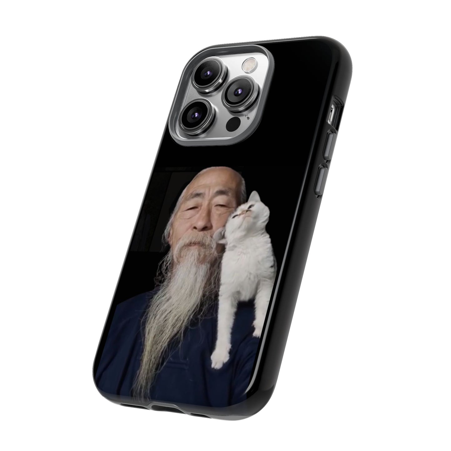 Cat Lover's Phone Case, Tough Cases for Pet Owners, Gift for Cat Lovers, Feline Humor, Unique Phone Accessory, Birthday Gift