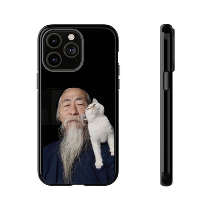 Cat Lover's Phone Case, Tough Cases for Pet Owners, Gift for Cat Lovers, Feline Humor, Unique Phone Accessory, Birthday Gift