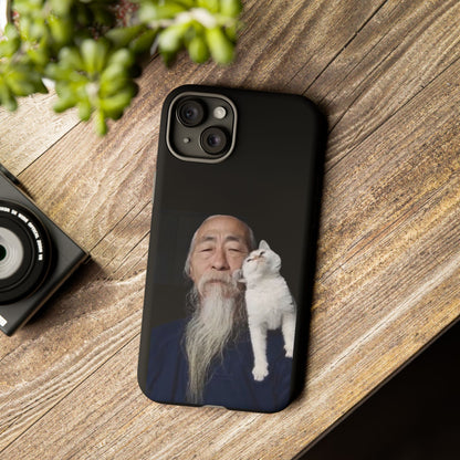 Cat Lover's Phone Case, Tough Cases for Pet Owners, Gift for Cat Lovers, Feline Humor, Unique Phone Accessory, Birthday Gift