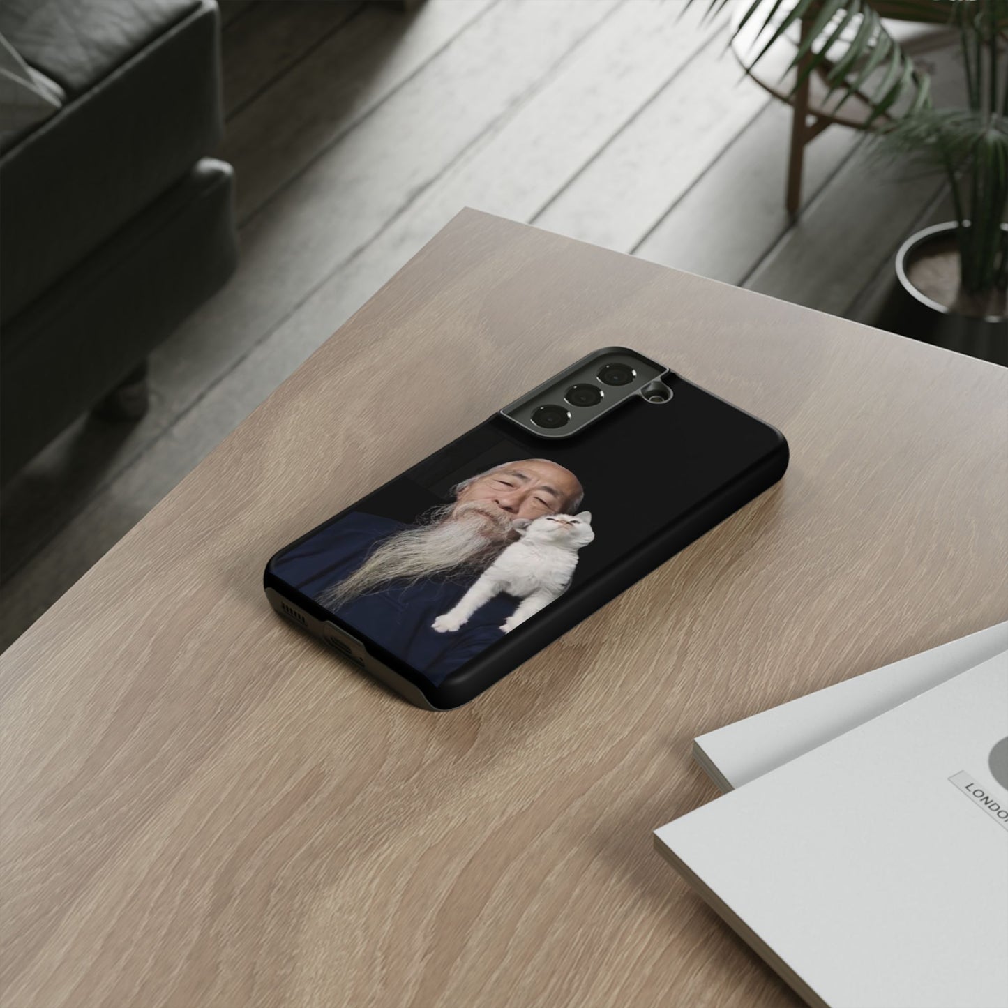 Cat Lover's Phone Case, Tough Cases for Pet Owners, Gift for Cat Lovers, Feline Humor, Unique Phone Accessory, Birthday Gift